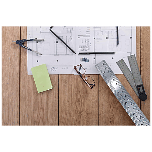Se7en Double Sided Steel Ruler/Scale - 30 cm, 1 pc  Flexible, Durable
 Accurate Measurements