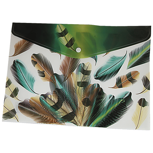 Se7en File Storage/Folder Bag - With Snap Button, 1 pc Portable, Durable & Waterproof