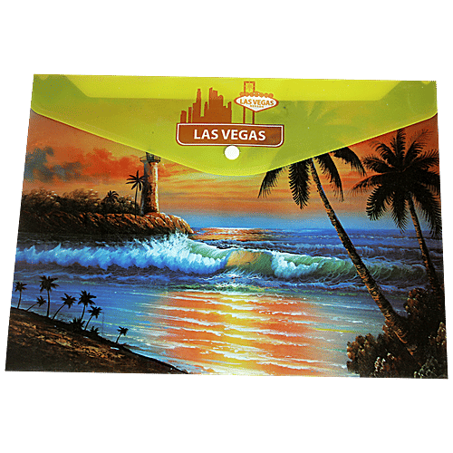 Se7en File Storage/Folder Bag - With Snap Button, 1 pc Portable, Durable & Waterproof