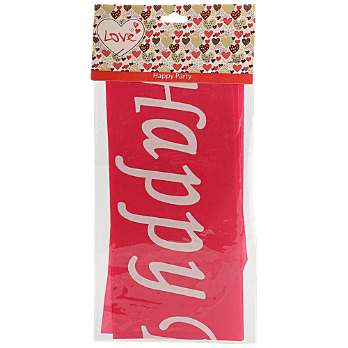 Se7en Happy Birthday Sash - For Birthday Boy & Girl, Assorted, 1 pc  