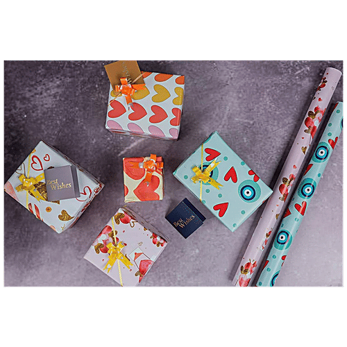 Buy SE7EN Gift Wrapping Paper Roll Premium Quality, Assorted Online