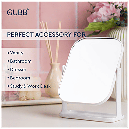 Buy Gubb Vanity Mirror With Storage Tray Lightweight, For Accessories