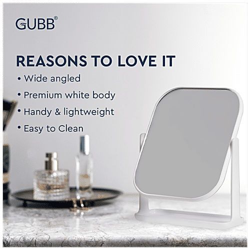 Buy Gubb Vanity Mirror With Storage Tray Lightweight, For Accessories