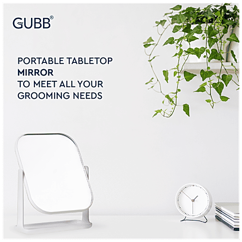 Buy Gubb Vanity Mirror With Storage Tray Lightweight, For Accessories