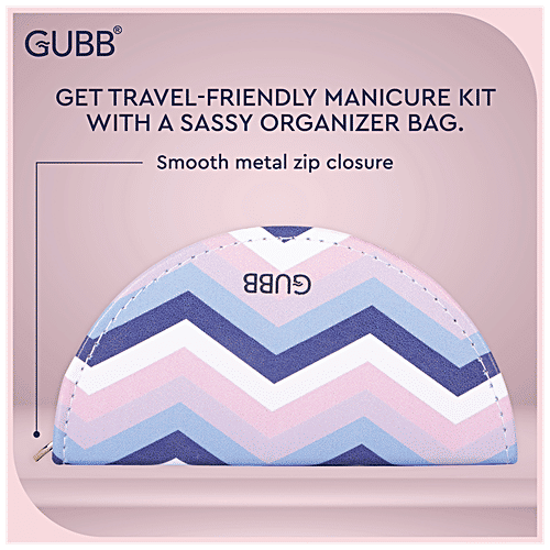 Buy Gubb Manicure Kit With Organizer Bag Nail Clipper, Scissor
