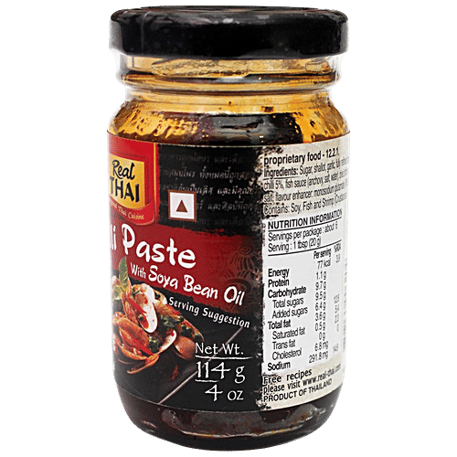 Buy REAL THAI Real Thai Chilli Paste With Soybean Oil No Artificial