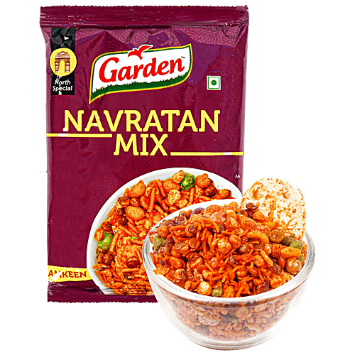 Garden Navratan Mix - Namkeen Snack, 190 g  
