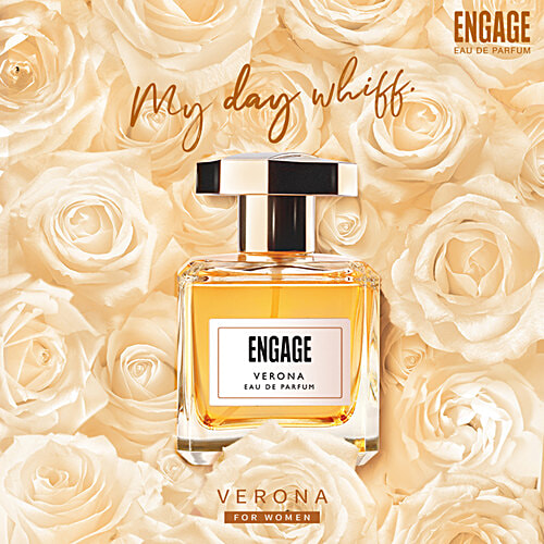Engage Verona Eau De Parfum - For Women, 100 ml (Get Tester Free) Citrus & Fruity Fragrance Scent