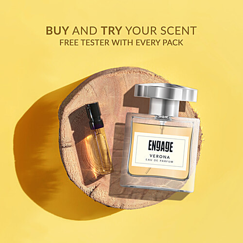 Engage Verona Eau De Parfum - For Women, 100 ml (Get Tester Free) Citrus & Fruity Fragrance Scent