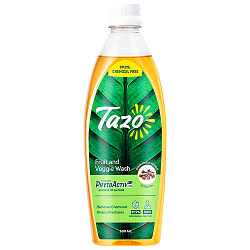 Buy Tazo Fruits & Veggie Wash With Clove Oil Removes Chemicals