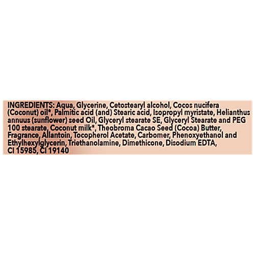 Parachute Advansed Cocoa Repair Face & Body Cream Moisturiser With Coconut Milk - Heal & Restore For Dry Skin, 280 ml  