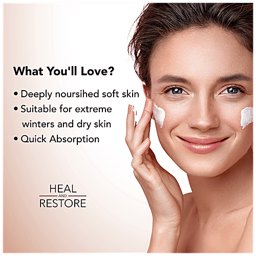 Parachute Advansed Cocoa Repair Face & Body Cream Moisturiser With Coconut Milk - Heal & Restore For Dry Skin, 280 ml  