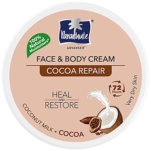 Buy Parachute Advansed Cocoa Repair Face & Body Cream Moisturiser With