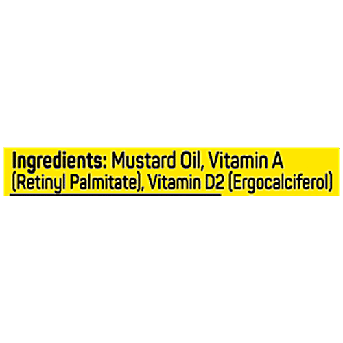 Buy Veda Shudh Mustard Oil Rich In Vitamin A, Support Heart Health