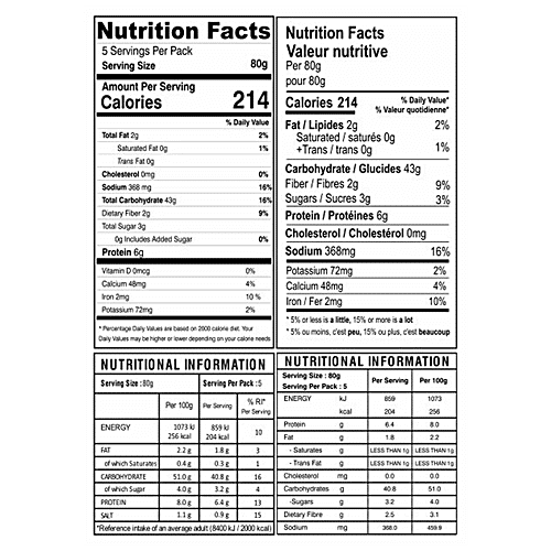 Bombaywalla Foods Lachha Paratha - Natural, No Added Preservatives, 400 g (5 pcs) 