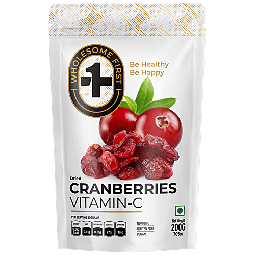 Buy Wholesome First Dried Cranberries Rich In Vitamin C Online at
