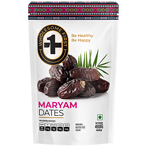 Buy Wholesome First Maryam Dates SugarFree, Great For Diabetes