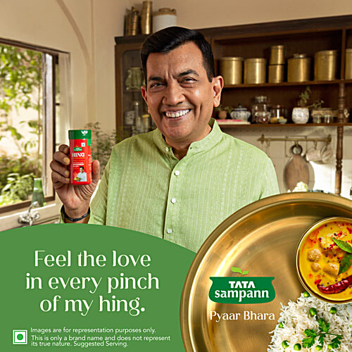 Tata Sampann Compounded Asafoetida/Bandhani Hing, 100 g  Strong Flavour & Aroma