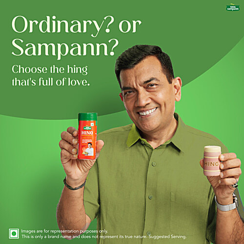 Tata Sampann Compounded Asafoetida/Bandhani Hing, 100 g  Strong Flavour & Aroma