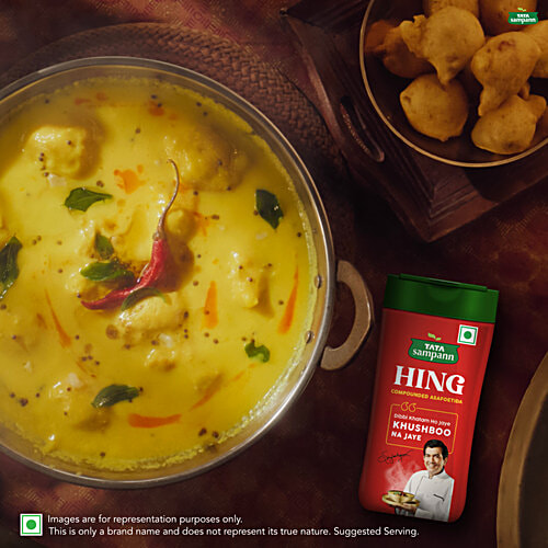 Tata Sampann Compounded Asafoetida/Bandhani Hing, 100 g  Strong Flavour & Aroma