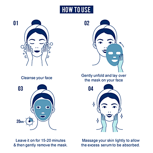 Jaquline USA Acaiberry Sheet Mask - For Toned & Firm Skin, 30 g  