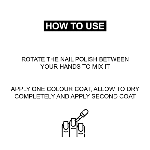 Jaquline USA BB Stroke Premium Nail Enamel - Long Lasting, 8 ml 04 Nut Cake 