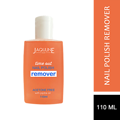 Buy Jaquline USA Time Out Nail Polish Remover With Jojoba Oil Acetone