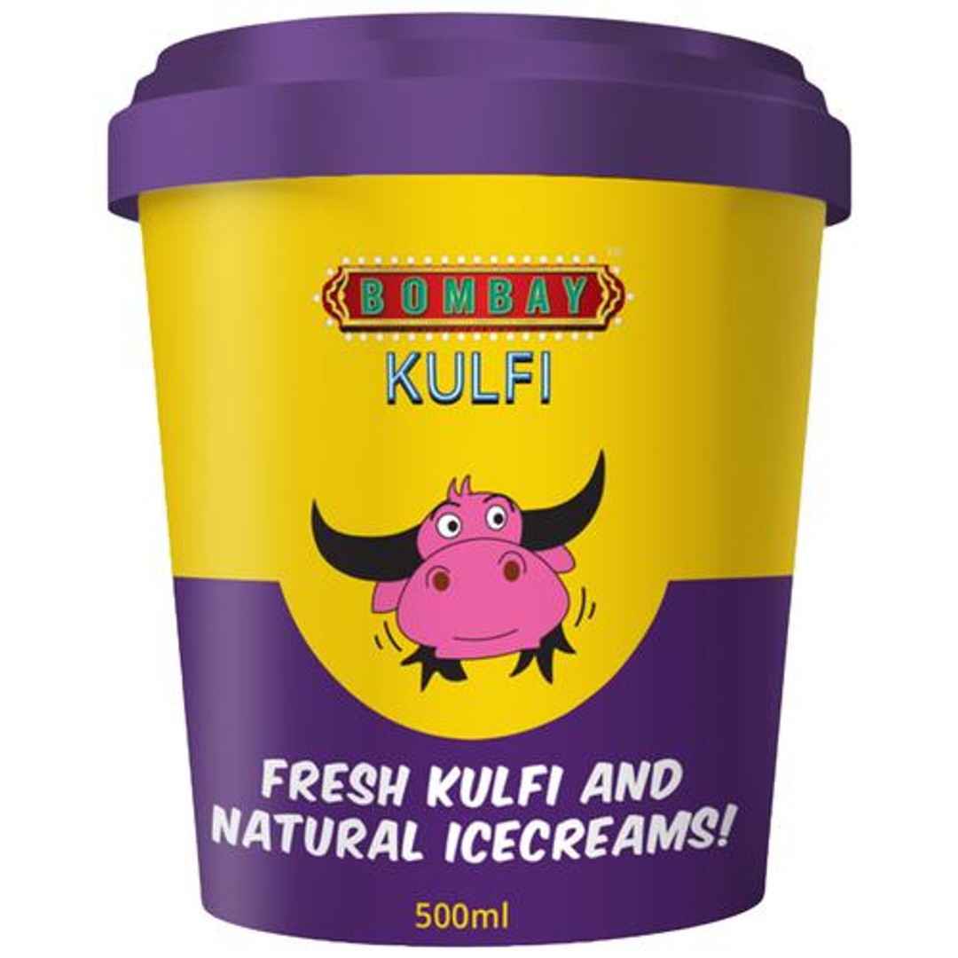 Buy BOMBAY KULFI Shahi Gulab Natural Ice Cream Unique Taste, Juicy