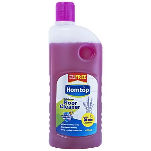 Buy Homtop Disinfectant Floor Cleaner Kills 99.9 Germs, Tough On