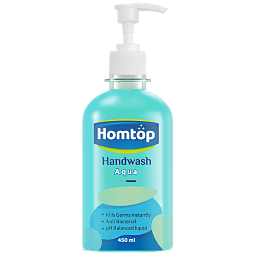 Buy Homtop Hand Wash - Anti-Bacterial, pH Balanced, Kills Germs ...