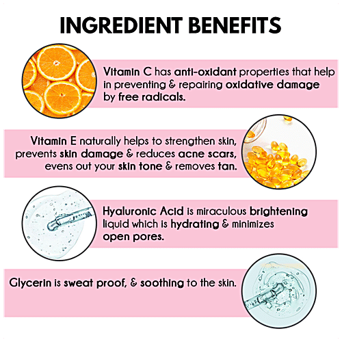 Auli Power Of C The Ultimate Vitamin C Serum - With Hyaluronic Acid, Repairs Damages, 30 ml