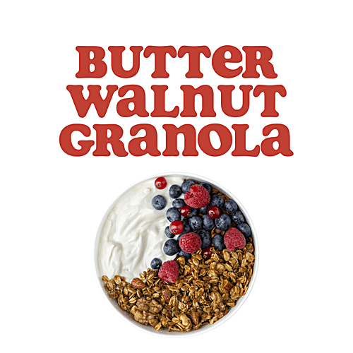 Wild Date Butter Walnut Granola - Gluten-Free, No Refined Sugar Added, 250 g  
