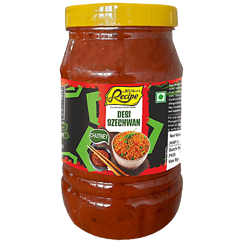 Buy Mother's Recipe Desi Szechwan Chutney For Dip & Spread Hot