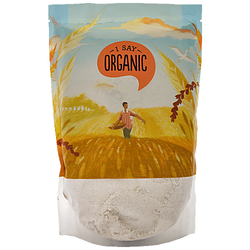 Buy I Say Organic Premium Whole Wheat Atta/Flour High In Fibre Online