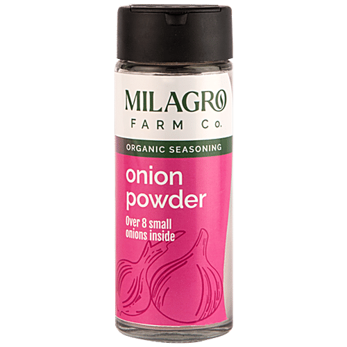 Buy Milagro Farm Company Onion Powder Organic Seasoning, Over 8 Small