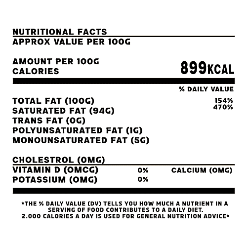 Coco Blair Cold Pressed Virgin Coconut Oil - Organic, Vegan, Lactose & Gluten Free, 100 ml PET Bottle 