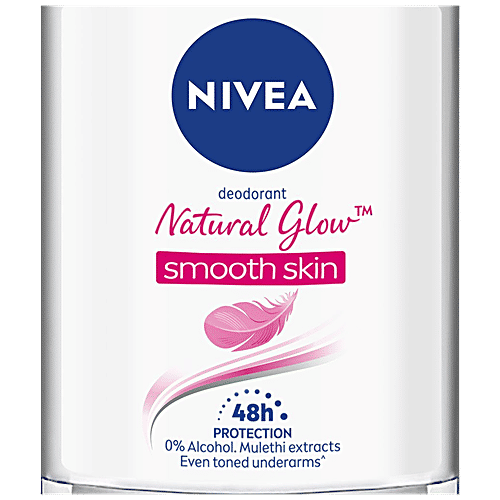 Nivea Whitening Smooth Skin Deodorant Roll On - Even Toned Underarms, For Women, 25 ml