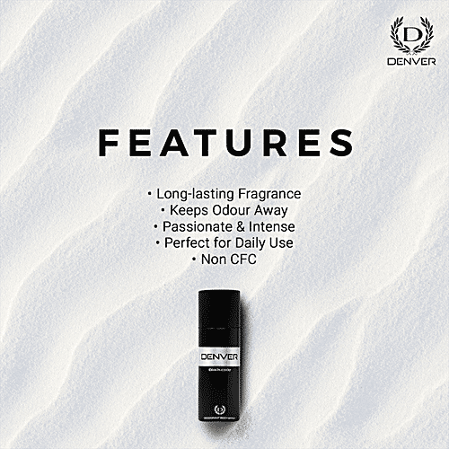 Buy Denver Black.Code Deodorant Body Spray LongLasting Fragrance