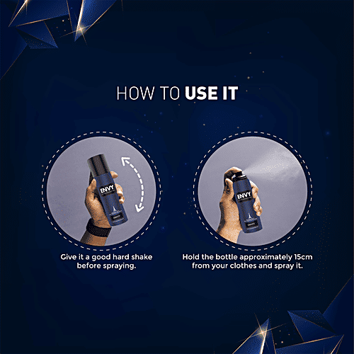 Envy Gravity Perfume Deodorant Spray - Long-Lasting, Unisex, 120 ml