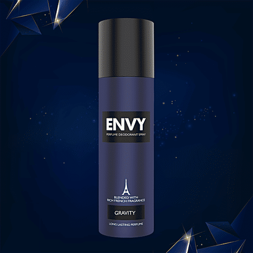 Envy Gravity Perfume Deodorant Spray - Long-Lasting, Unisex, 120 ml