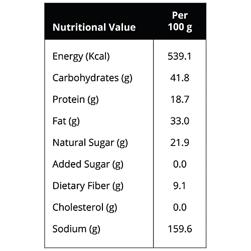 Fit Nutrition Premium Energy Bar - Seeds, Nuts & Cranberries, Protein & Fiber-rich, No Added Sugar, 35 g