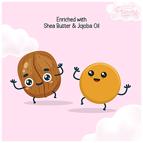 Princess by Renee Twinkle Lip Gloss - Shea Butter & Vitamin E, Hydrating, Lightweight, Non-Sticky, 1.8 ml Poppy Pink 