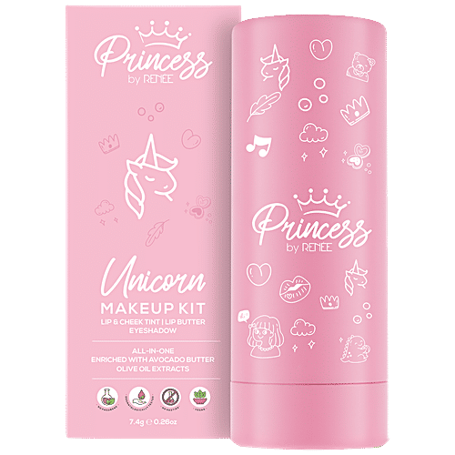 Renee Princess By Unicorn Makeup Kit, 7.4 g  