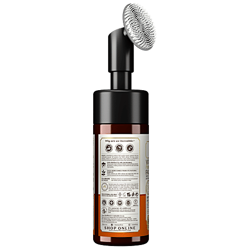 Atulya Vitamin C Foaming Face Wash - With Papaya, Reetha, Refreshing & Illuminating, 150 ml  