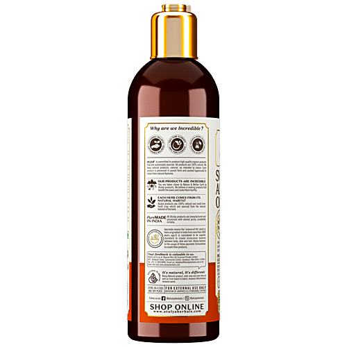 Atulya Sweet Almond Oil - Pure, Cold Pressed, Moisturising, Restorative, Reduce Fine Lines, 100 ml  