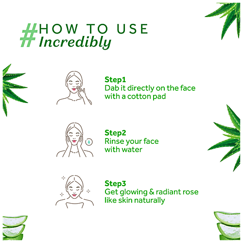 Atulya Aloe Vera Retrieval Facial Mist Toner - With Witch Hazel, Revival & Calming, 150 ml  