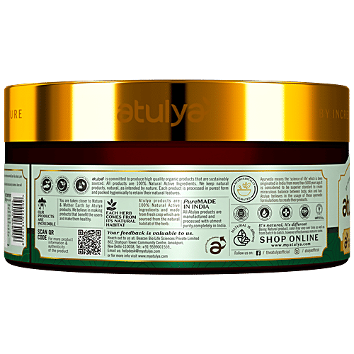 Atulya Tea Tree Anti Acne Face Mask - With Green Tea, Reduce Pimples & Control Oil, 200 g