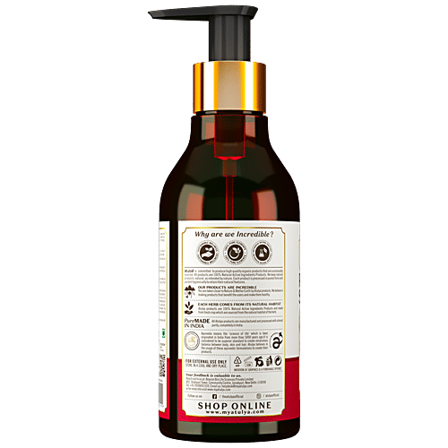 Atulya Plum Shampoo - With Amla & Brahmi, Prevents Frizziness, Strengthens, 300 ml  