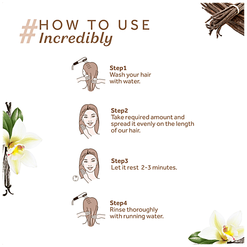 Atulya Madagascar Vanilla Conditioner - With Aloe Vera, Removes Dryness, Promotes Shine, 300 ml  