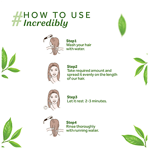 Atulya Matcha Tea Conditioner - With Aloe Vera, Protects Damage, Soothes Dryness, 300 ml